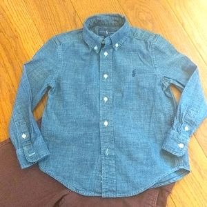 Button Ralph Lauren Chambray Shirt